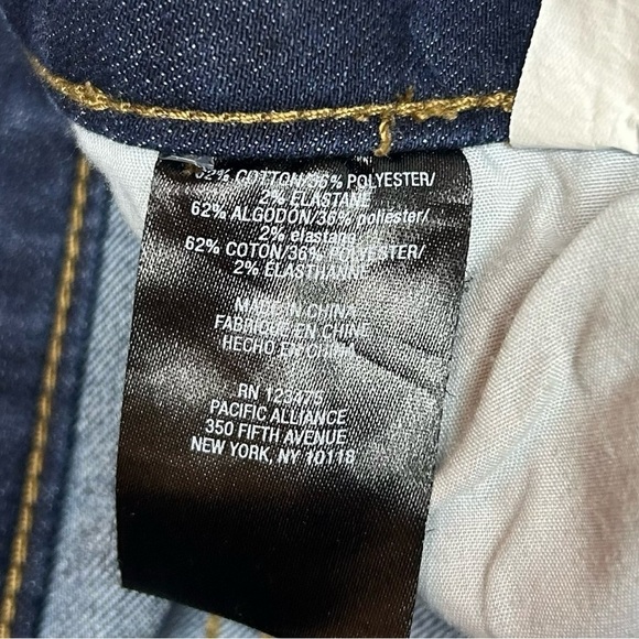 Jones New York jeans Lexington legging dark wash stretch size 10 26 inch inseam - Picture 7 of 12